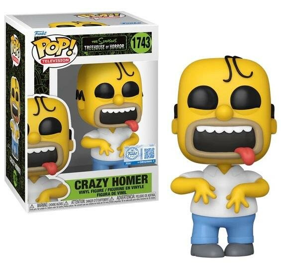 LES SIMPSONS - POP TV N? 1743 - Crazy Homer &quot;TreeHouse Of Horror&quot;