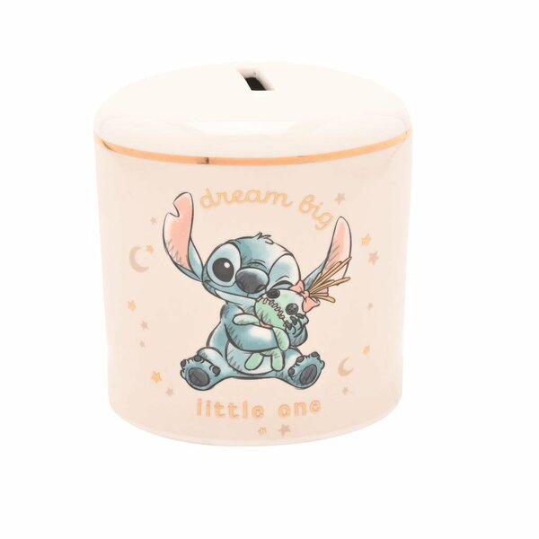STITCH - Baby Money Bank in Ceramic