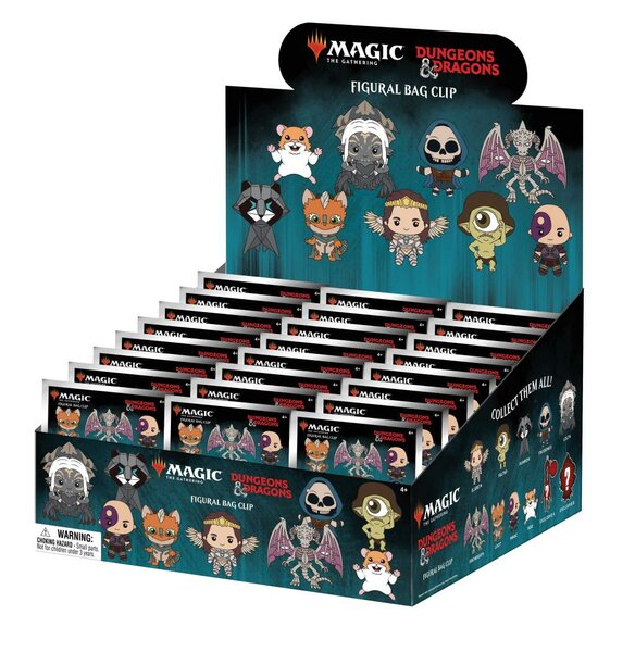 WIZARDS OF THE COAST - Series 1 - 3D Foam Bag Clip (Display 24 Pcs)