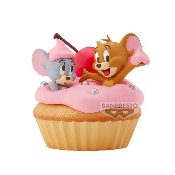 TOM &amp; JERRY - Jerry &amp; Tuffy - Figure Big Soft Vinyl 11cm