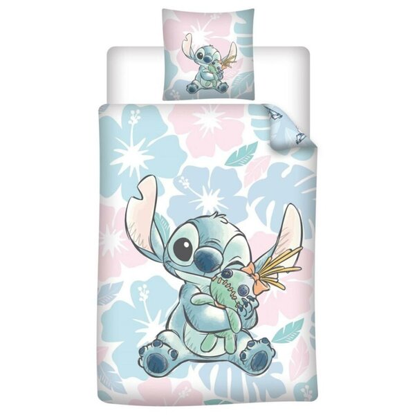 LILO &amp; STITCH - Stitch &amp; Scrump - Duvet Cover 140x200cm + 65x65cm