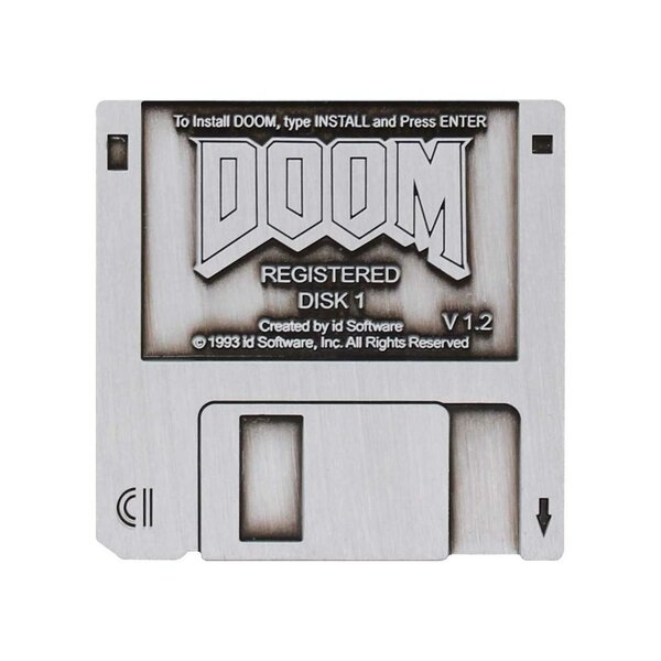 DOOM - Floppy Disk - Limited Edition Pin&#039;s