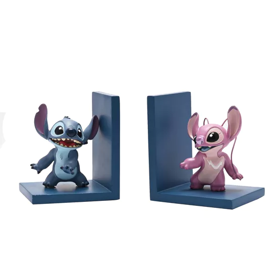STITCH &amp; ANGEL - 3D Bookends