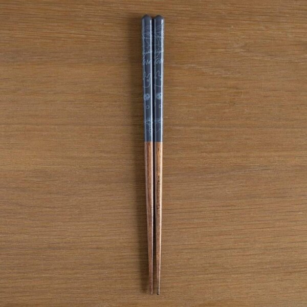 MY NEIGHBOR TOTORO - Navy Blue Sketches - Lacquered Chopstick 21cm