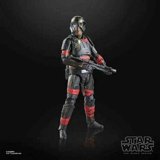 STAR WARS AHSOKA - Night Trooper - Figure Black Series 15cm