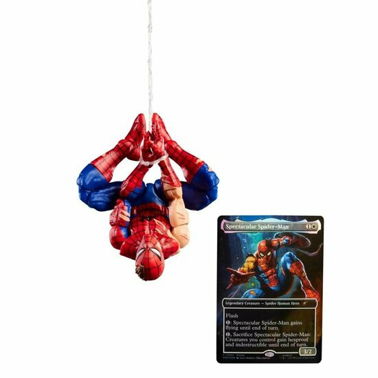 MAGIC THE GATHERING -Battle-Damaged Spider-Man -Fig Legend Series 15cm