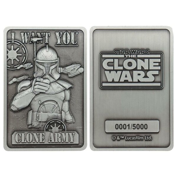 STAR WARS THE CLONE WARS - Captain Rex - Limited Edition Ingot