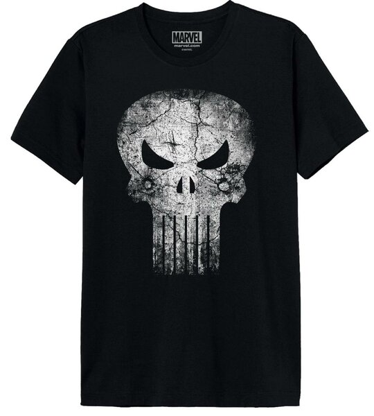 MARVEL - Punisher Skull Distress - T-Shirt Men (L)