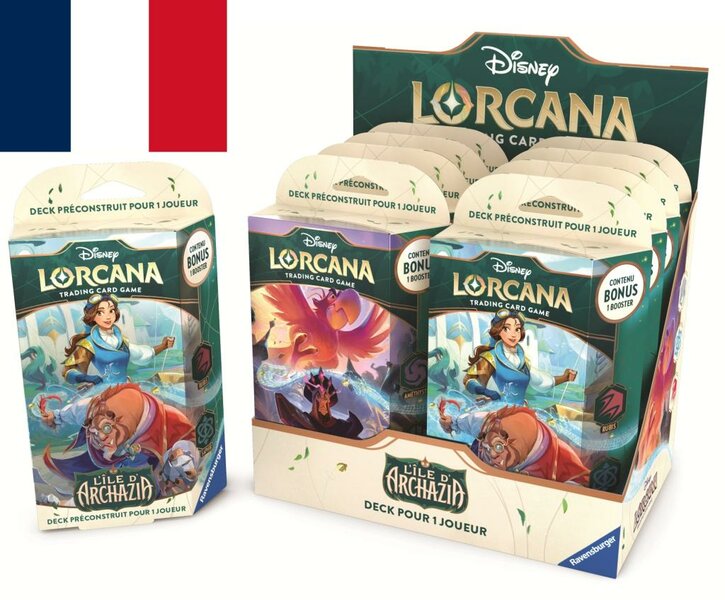 DISNEY - Lorcana - Trading Cards 8 Starters Box Chapter 7 - FR