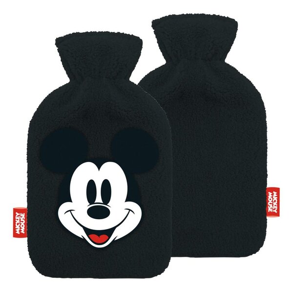 MICKEY - Plush &amp; Embrosed Hot-Water Botlle