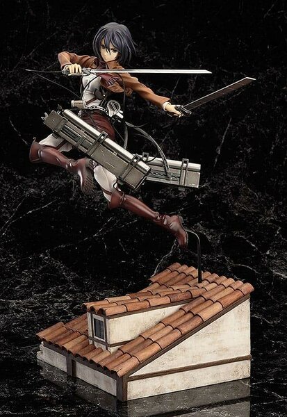 ATTACK ON TITANS - Mikasa Ackerman &quot;Deluxe&quot; - Statue 1/8 28cm