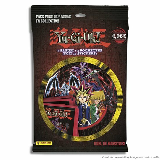YU-GI-OH! - Panini Starter Pack (1 album + 3 packets) - FR