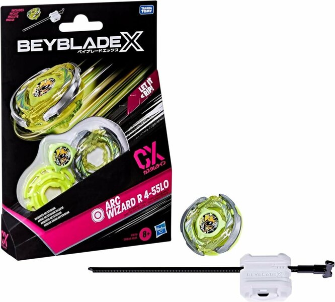 BEYBLADE X - Arc Wizard R 4-55 LO CX Starter Pack