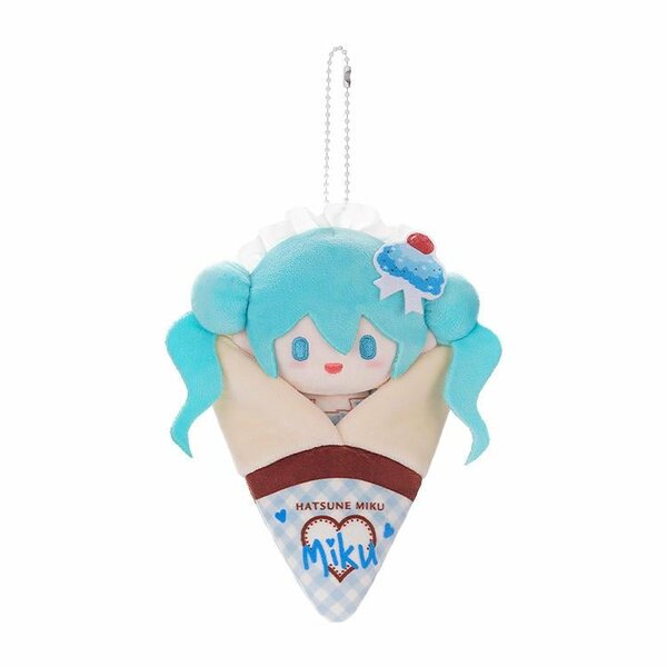 HATSUNE MIKU - Cr?pe Mascot C - Keychain Pouch 15x17cm