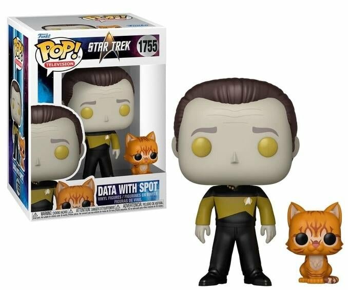 STAR TREK THE NEXT GENERATION - POP &amp; Buddy N? 1755 - Data with Spot