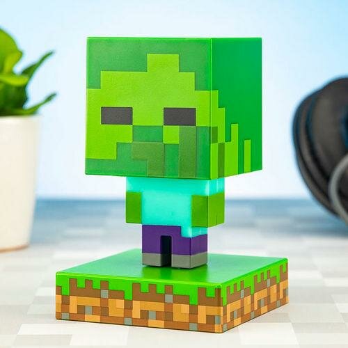 MINECRAFT - Zombie - Icon Light 10cm