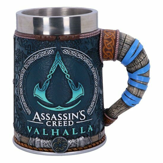 ASSASSIN&#039;S CREED VALHALLA - Logo - Resin Beer Stein 15cm