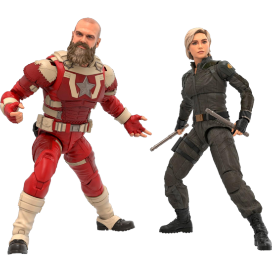 THUNDERBOLTS - Yelena Belova &amp; Red Guardian -Figure Legend Series 15cm
