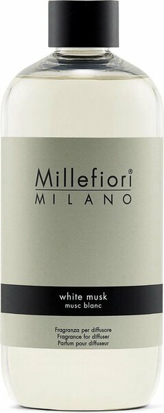 Millefiori Milano Navulling voor Geurstokjes 500 ml - White Musk