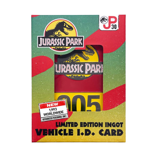JURASSIC PARK - Jeep &quot;30th Anniversary&quot; - Limited Edition Ingot