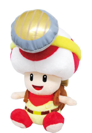 CAPTAIN TOAD - Captain Toad - Plush 18cm