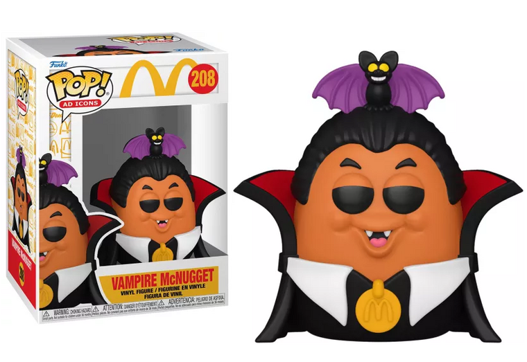 MCDONALDS - POP Ad Icons N? 208 - Nugget Buddies Vampire
