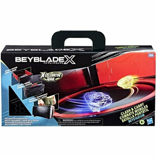 BEYBLADE X - Clash and Carry Beystadium