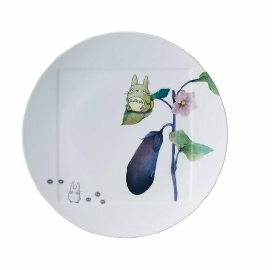 MY NEIGHBOR TOTORO - Totoro Aubergine - plate 27cm