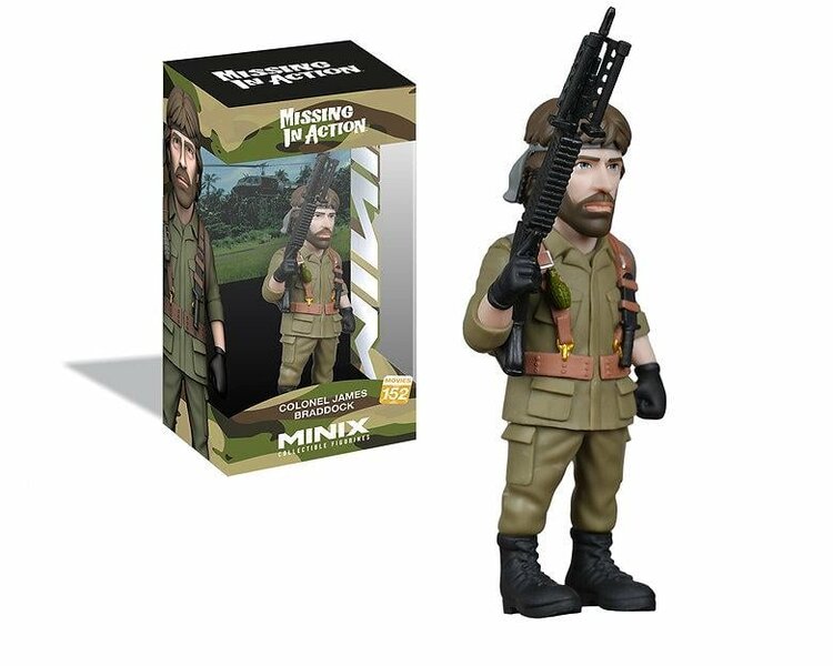 MISSING IN ACTION - Chuck Norris - Figure Minix 12cm