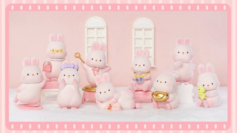 MOMO BUNNY - Daily Series - Blind Box 9 Figure set 10cm