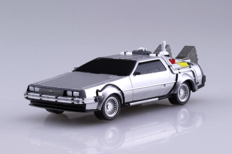 BACK TO THE FUTURE 2 - Delorean - Model Kit 1/43 10cm