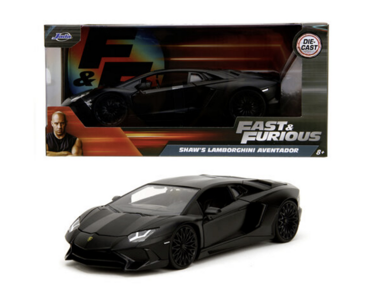 FAST &amp; FURIOUS - Shaw&#039;s Lamborghini Aventador - 1:24