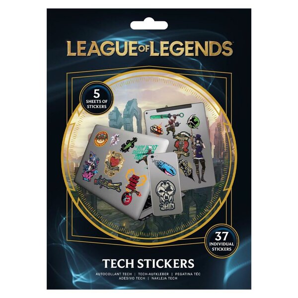 LEAGUE OF LEGENDS - Tech Stickers Pack