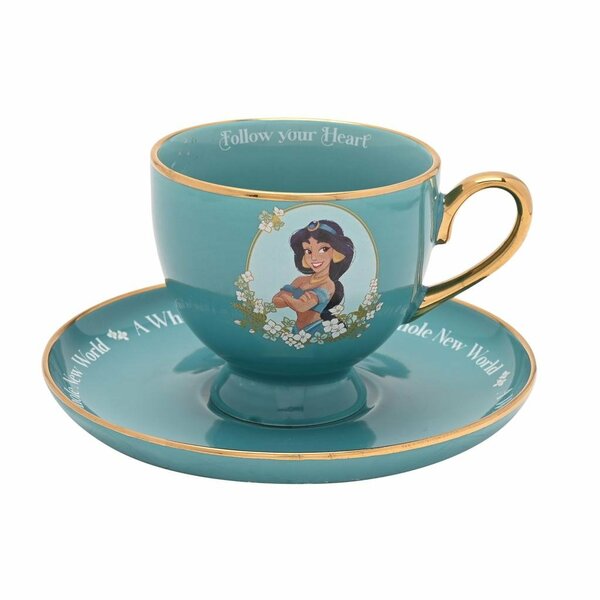 DISNEY PRINCESS - Jasmine - Tea Cup + Saucer 200ml