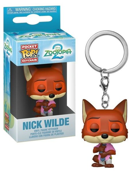 ZOOTOPIA 2 - Pocket Pop Keychain - Nick Wilde