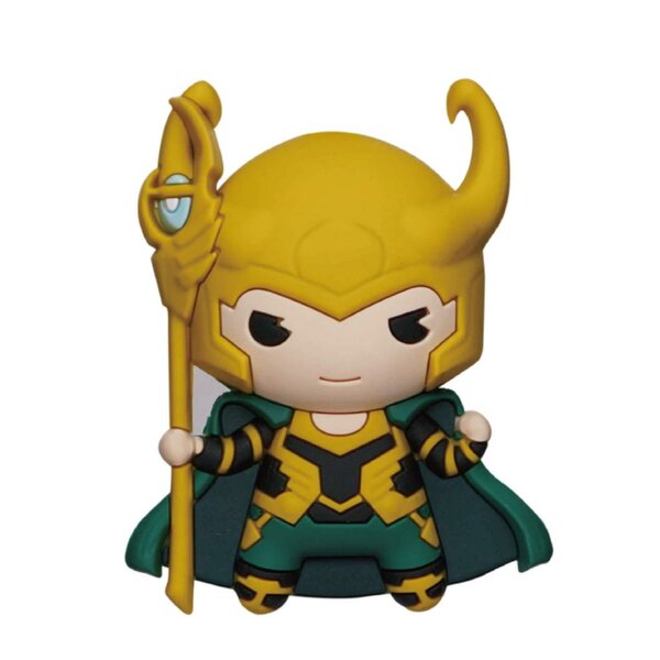 MARVEL CLASSIC - Loki - 3D foam collectible magnet