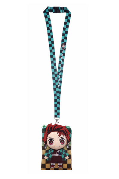 DEMON SLAYER - Tanjiro &quot;Deluxe&quot; - Lanyard with pouch card holder