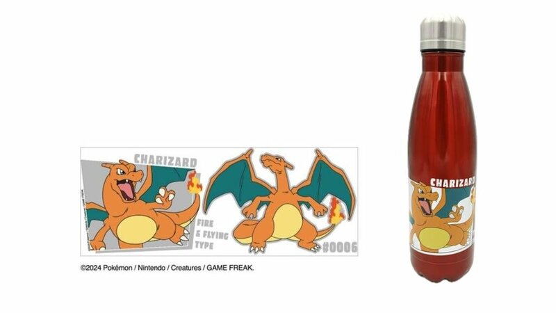 POKEMON - Charizard - Stainless Steel Bottle 780ml