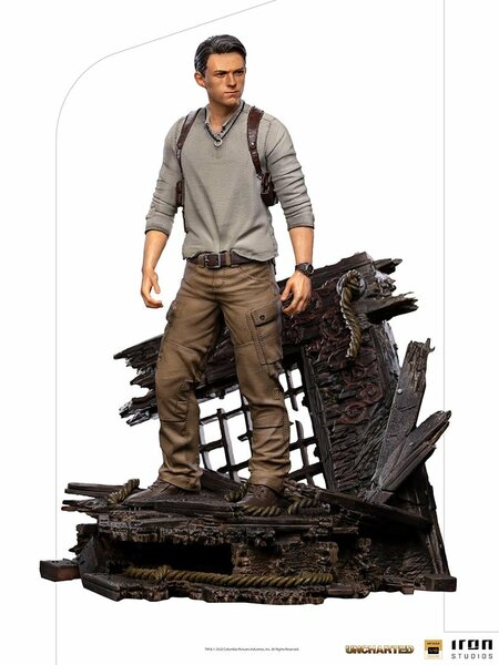 UNCHARTED - Nathan Drake - Statuette ArtScale 1/10 Deluxe - 22cm