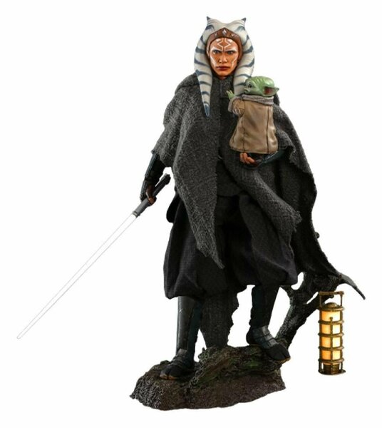 THE MANDALORIAN - Ahsoka &amp; Grogu - Pack 2 Action Figures 29cm