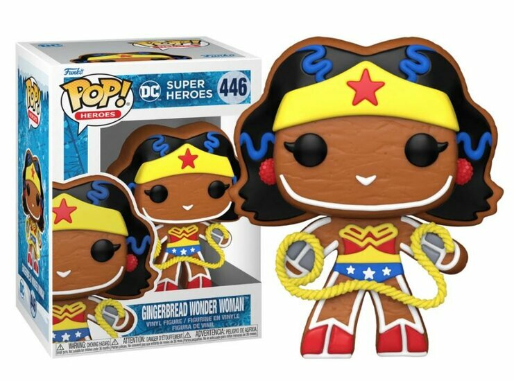 DC COMICS HOLIDAY - POP N? 446 - Gingerbread Wonder Woman