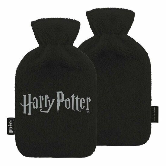 HARRY POTTER - Logo - Plush &amp; Embrosed Hot-Water Botlle