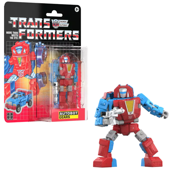 TRANSFORMERS - G1 Autobot Gears - Figure Retro 13cm