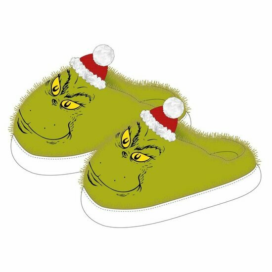 GRINCH - Xmas - Head - Slippers - T38/39