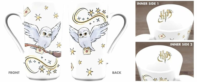 HARRY POTTER - Hedwig - Latte Mug 470ml