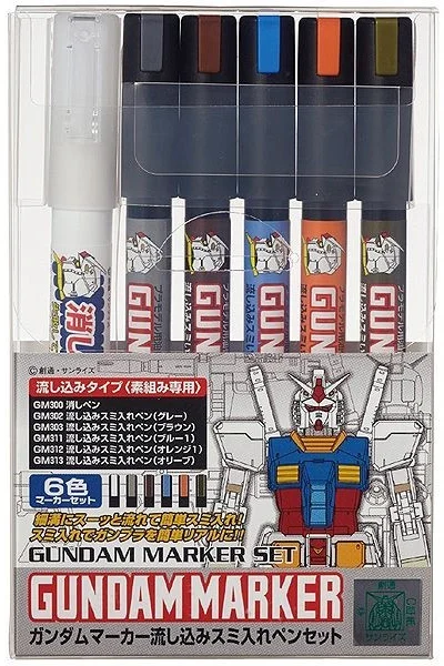 GUNDAM - Gundam Marker GMS-122 Set