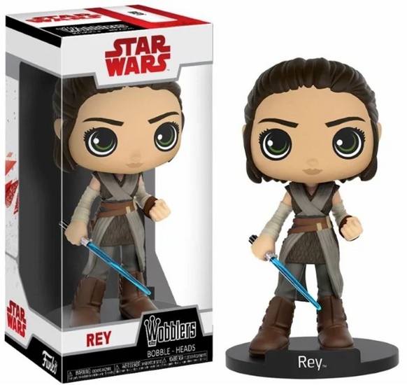 STAR WARS The Last Jedi - Wacky Wobbler - Rey - 16cm