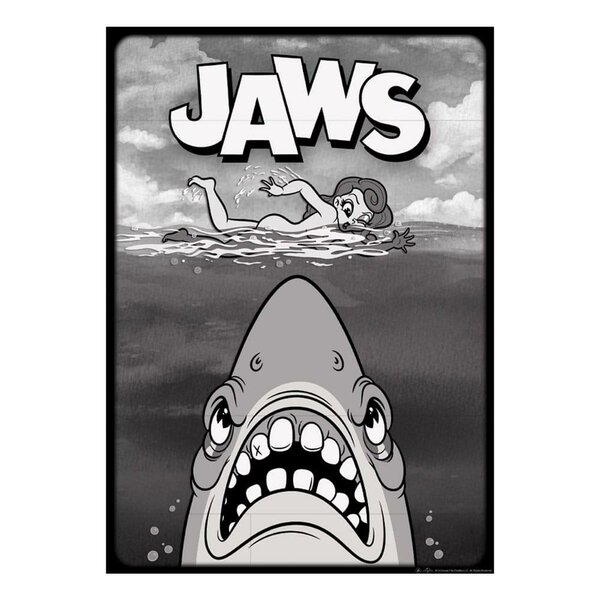 JAWS- Cartoon Style - Art Print - Limited Edition