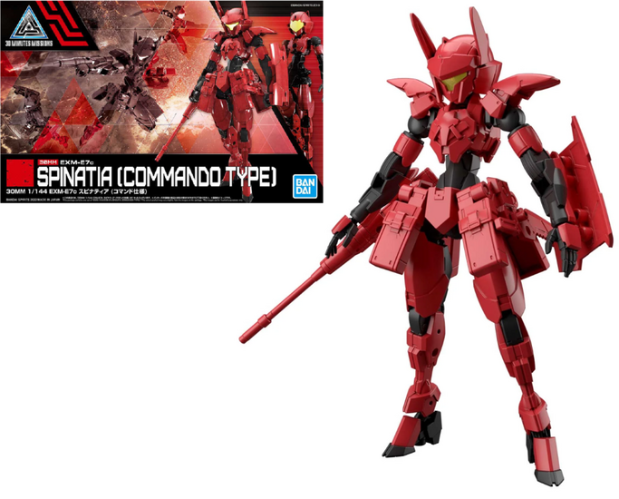 30MM - 1/144 EXM-E7c Spinatia (Commando Type) - Model Kit REPROD