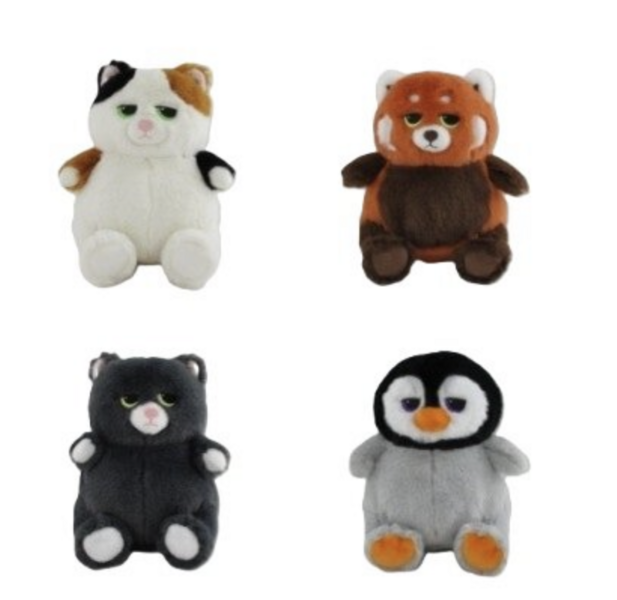 KAWAII - Pets - Assortment of 8 Plushs 20cm - 4 Models
